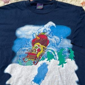 Vintage Dr Seuss How The Grinch Stole Christmas Promo Shirt